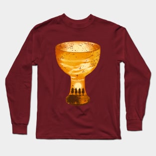 The Cup of a Carpenter distressed Long Sleeve T-Shirt